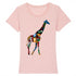 T-SHIRT BIO Femme Giraffe